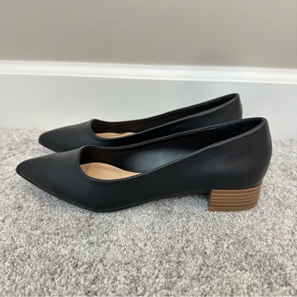 New Lulus Alessia Black Low Heels - Picture 5 of 12